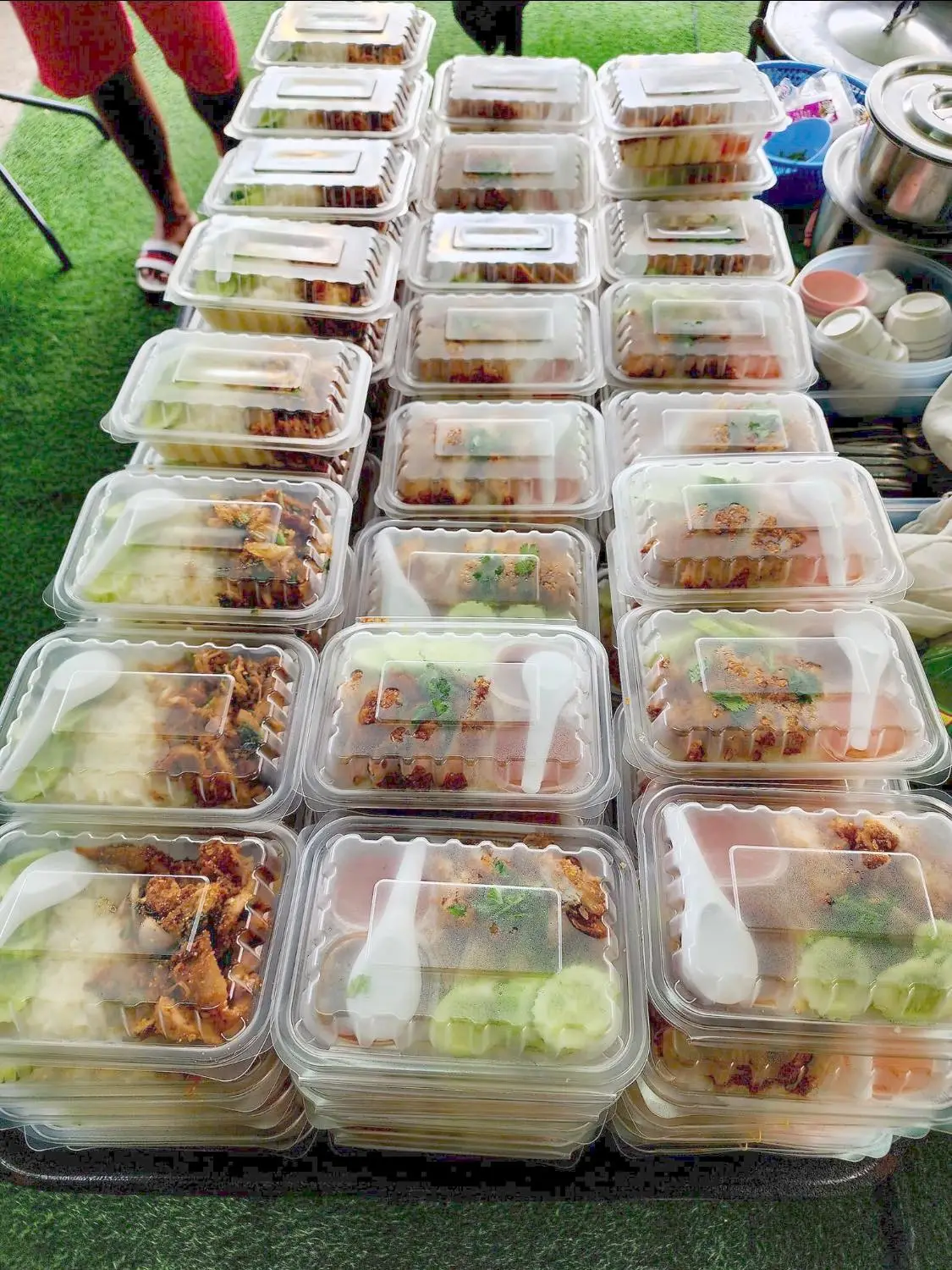สั่งอาหาร ข้าวกล่อง อาหารกล่อง ลุงตุ่มข้าวมันไก่ - ข้าวมันไก่ Tummasart Universt